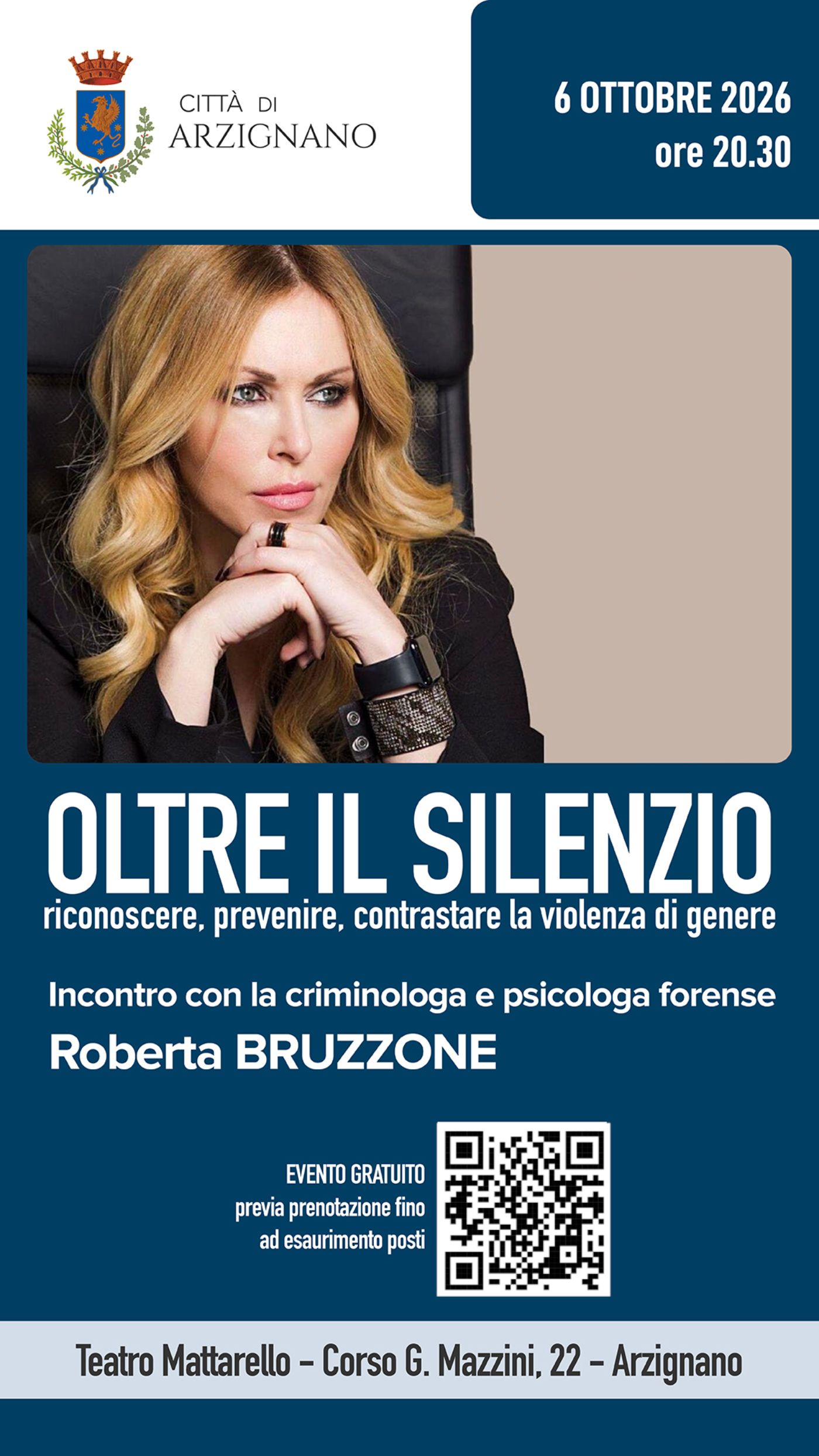Locandina Roberta Bruzzone